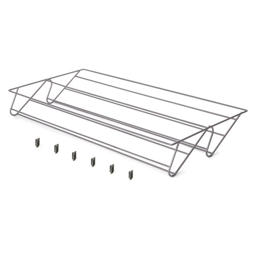 Tiroir à chaussures pour armoires et dressings Quartz -  740 (M90) -  Acier -  Titane - EMUCA