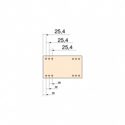 Table à repasser murale pliante Iron Wall -  pivotante 180º -  en acier et en bois -  Blanc - EMUCA