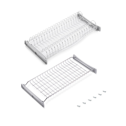 Égouttoir Suprastar pour module -  600 -  Acier -  Chromé - EMUCA