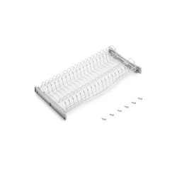 Égouttoir Suprastar pour module -  600 -  Acier -  Chromé - EMUCA