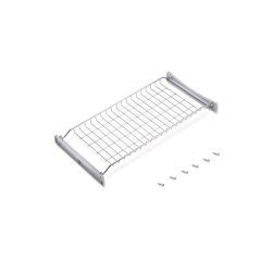 Égouttoir Suprastar pour module -  600 -  Acier -  Chromé - EMUCA