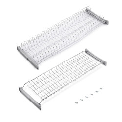 Égouttoir Suprastar pour module -  800 -  Acier -  Chromé de marque EMUCA, référence: B9352400