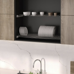 Égouttoir Suprastar pour module -  900 -  Acier -  Chromé - EMUCA