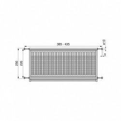 Égouttoir acier inoxydable Drynox - module 450mm - acier inoxydable - EMUCA