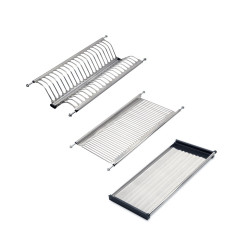 Égouttoir acier inoxydable Drynox - module 600mm - acier inoxydable - EMUCA