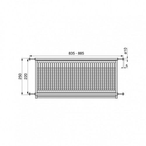 Égouttoir acier inoxydable Drynox -  module 900mm -  acier inoxydable - EMUCA
