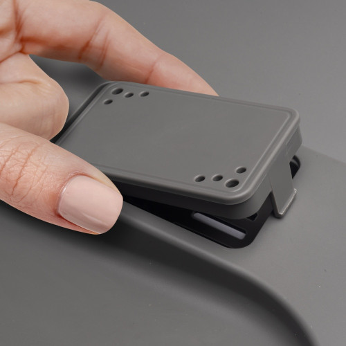 Poubelles pour tiroir de cuisine Recycle avec couvercle anti-odeurs -  Hauteur 266 -  2x15litres -  2x7litres -  Plastique gris  - EMUCA