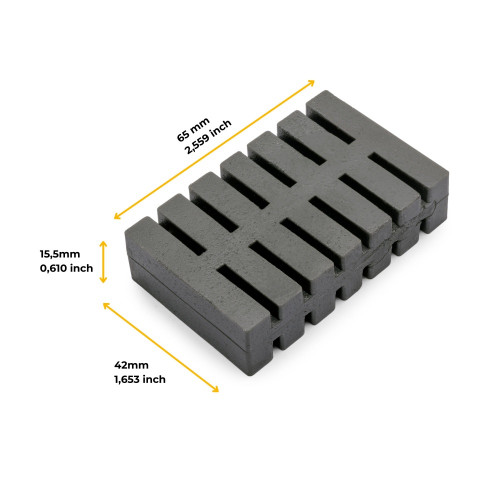 Lot de 5 pastilles anti-odeurs pour couvercle de conteneur Recycle -  Odeur de citron -  Plastique - EMUCA