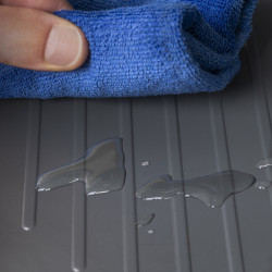 Protecteurs fond pour la cuisine Sink - M60 - 567x580mm - épaisseur de la planchet 16mm - découpable - Plastique - Gris an - EMUCA