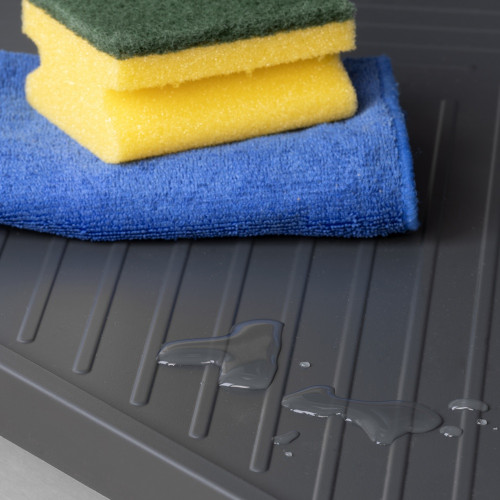Protecteurs fond pour la cuisine Sink -  M100 -  967x580mm -  épaisseur de la planchet 16mm -  découpable -  Plastique -  Gris a - EMUCA