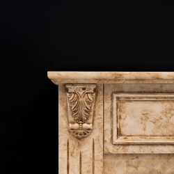 Cheminée électrique - Rosmarin - 1800 W avec effet flamme réaliste, chauffage 17 à 27 °C - Bluetooth Wi-Fi - DLC Home