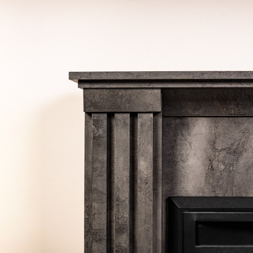 Cheminée électrique - Irony - Urban 1800 W avec effet flamme réaliste, chauffage 17 à 27 °C - Bluetooth Wi-Fi - DLC Home