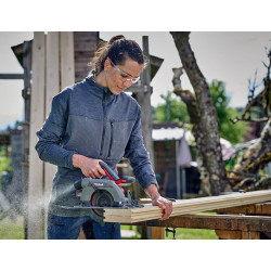 Scie circulaire sans fil TP-CS 18/165 Li BL-Solo - 18V - brushless - coupé 59mm - LED intégrée - sans batterie/chargeur RECONDIT - EINHELL 