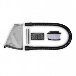 Aspirateur à cendres – 850 W – 175 mbar – Cuve métal 20 L – Tuyau 1,2 m – Filtration double – Roulettes pivotantes RECONDITIONNE - EINHELL