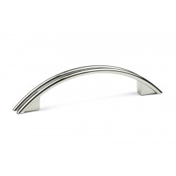 Poignée de meuble Fiona 96 chrome brillant + vis de marque Sans marque, référence: B9364900