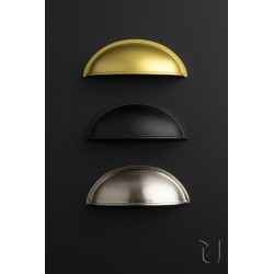 Poignée de meuble Loka noir mat - Sans marque