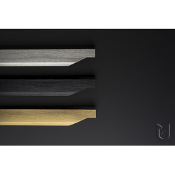 Poignée de meuble Lori 160/200 noir brossé - Sans marque