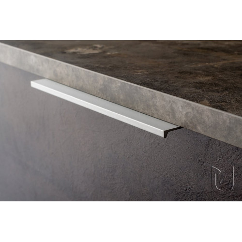 Poignée de meuble Lucata 64/84 chrome brillant - Sans marque