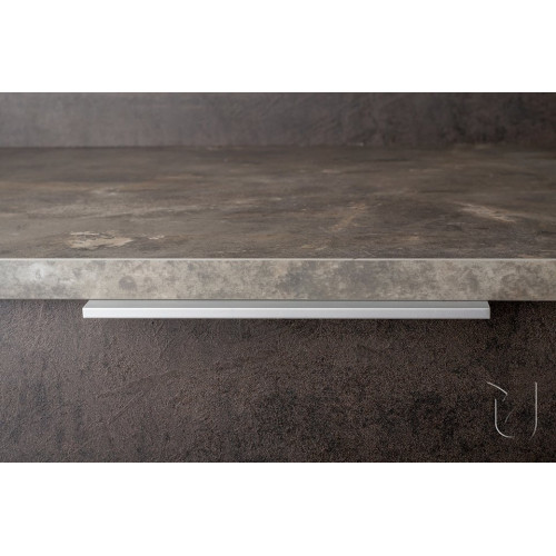 Poignée de meuble Lucata 96/116 chrome brillant - Sans marque