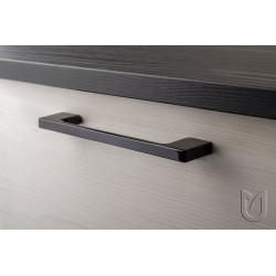 Poignée de meuble Nakana 256 blanc brillant + vis - Sans marque