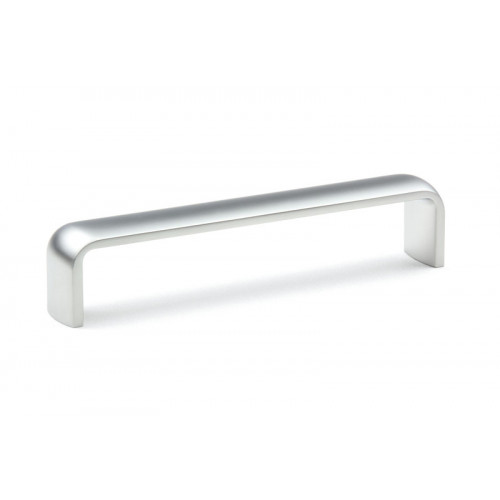 Poignée de meuble Oga 128 chrome mat + vis - Sans marque