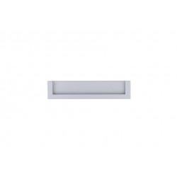 Poignée de meuble Orinoco 128 argent + vis - Sans marque