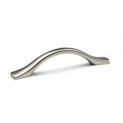 Poignée de meuble Palin 96 nickel mat + vis de marque Sans marque, référence: B9376800