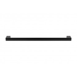 Poignée de meuble Porta 128 noir mat + vis - Sans marque