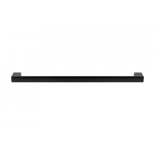 Poignée de meuble Porta 128 noir mat + vis - Sans marque