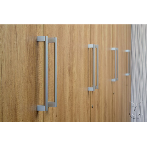 Poignée de meuble Porta 192 aluminium anodisé - Sans marque