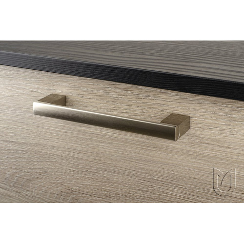 Poignée de meuble Porta 192 aluminium anodisé - Sans marque