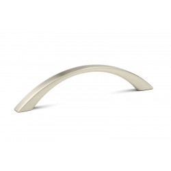 Poignée de meuble Sakita 96 nickel brossé + vis de marque Sans marque, référence: B9380000