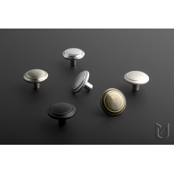 Poignée de meuble Turia 128 nickel brossé + vis - Sans marque