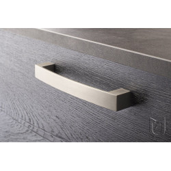 Poignée de meuble Ulica UU24 128 chrom brillant + vis - Sans marque