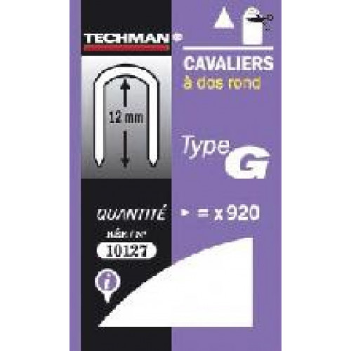 Cavaliers 12 mm - type G - TECHMAN