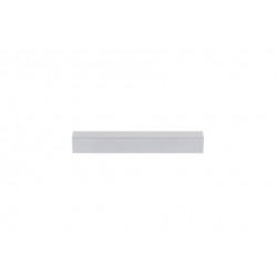 Poignée de meuble Zuzana 128 alu éloxé + vis - Sans marque