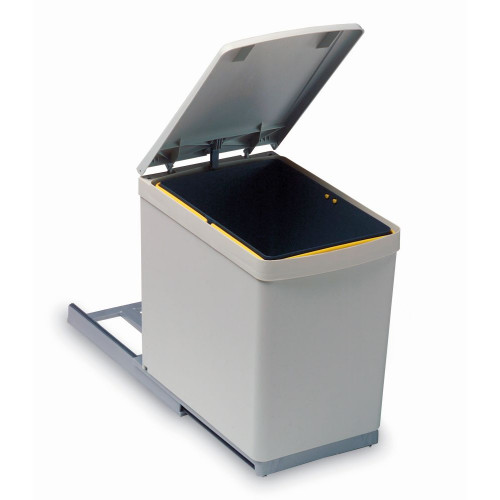 Trieur à déchets Linea 280 300mm 1x16l gris - Sans marque