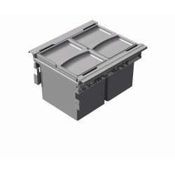 Trieur à déchets Concept 560 450mm 4550B 2x17l de marque Sans marque, référence: B9389900