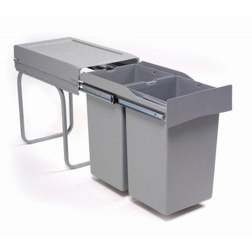 Trieur à déchets Linea 222 300mm 2x14l - Sans marque