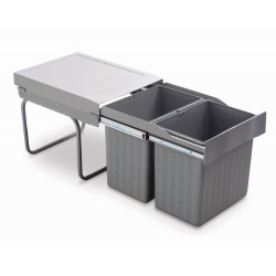 Trieur à déchets Linea 291 400mm 2x16l de marque Sans marque, référence: B9390700