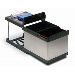 Trieur à déchets Linea 503 450mm 2x16l de marque Sans marque, référence: B9391000