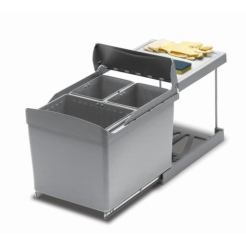 Trieur à déchets Linea 517 450mm 1x16l+2x7,5l - Sans marque