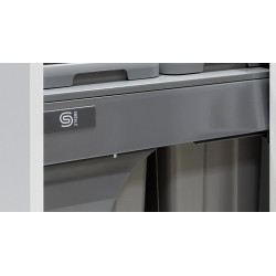 Trieur à déchets complet 2x13l - Sans marque