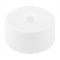 Glissière pour pied de meuble vis diametre 50mm blanc de marque Sans marque, référence: B9396300