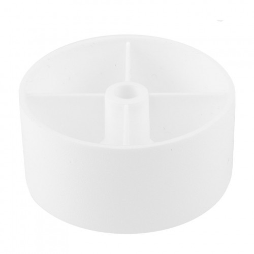 Glissière pour pied de meuble vis diametre 50mm blanc - Sans marque