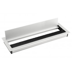 Passe-câble ALU 300x100x29mm aluminium - Sans marque