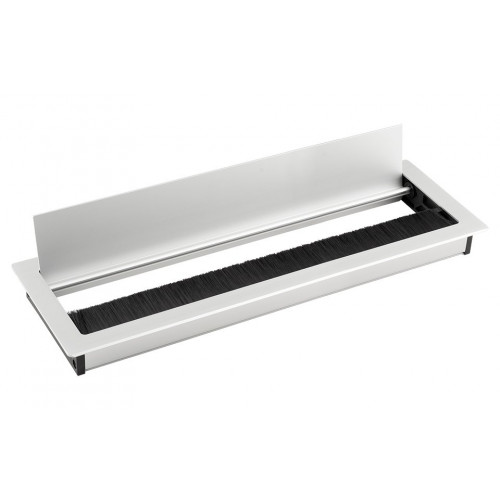 Passe-câble ALU 300x100x29mm aluminium - Sans marque