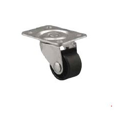 Roulette de meuble 25mm pivotante noire de marque Sans marque, référence: B9402500