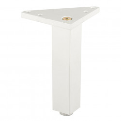 Pied de meuble FA002 150 mm réglable chrome mat de marque Sans marque, référence: B9417400