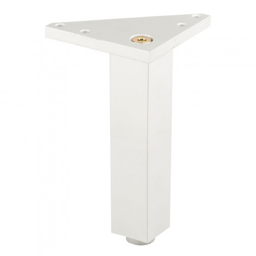 Pied de meuble FA002 150 mm réglable chrome mat - Sans marque